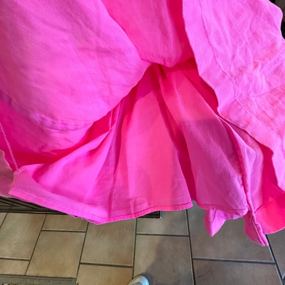 💥Lilly Pulitzer - DRENA Linen Dress NWT- Passion Fruit Pink - Lined - NWT!!!💥 - Picture 9 of 14